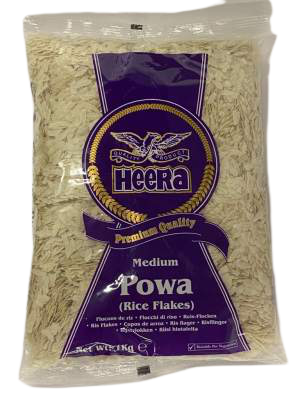 Heera Powa Medium Rice Flakes 1kg